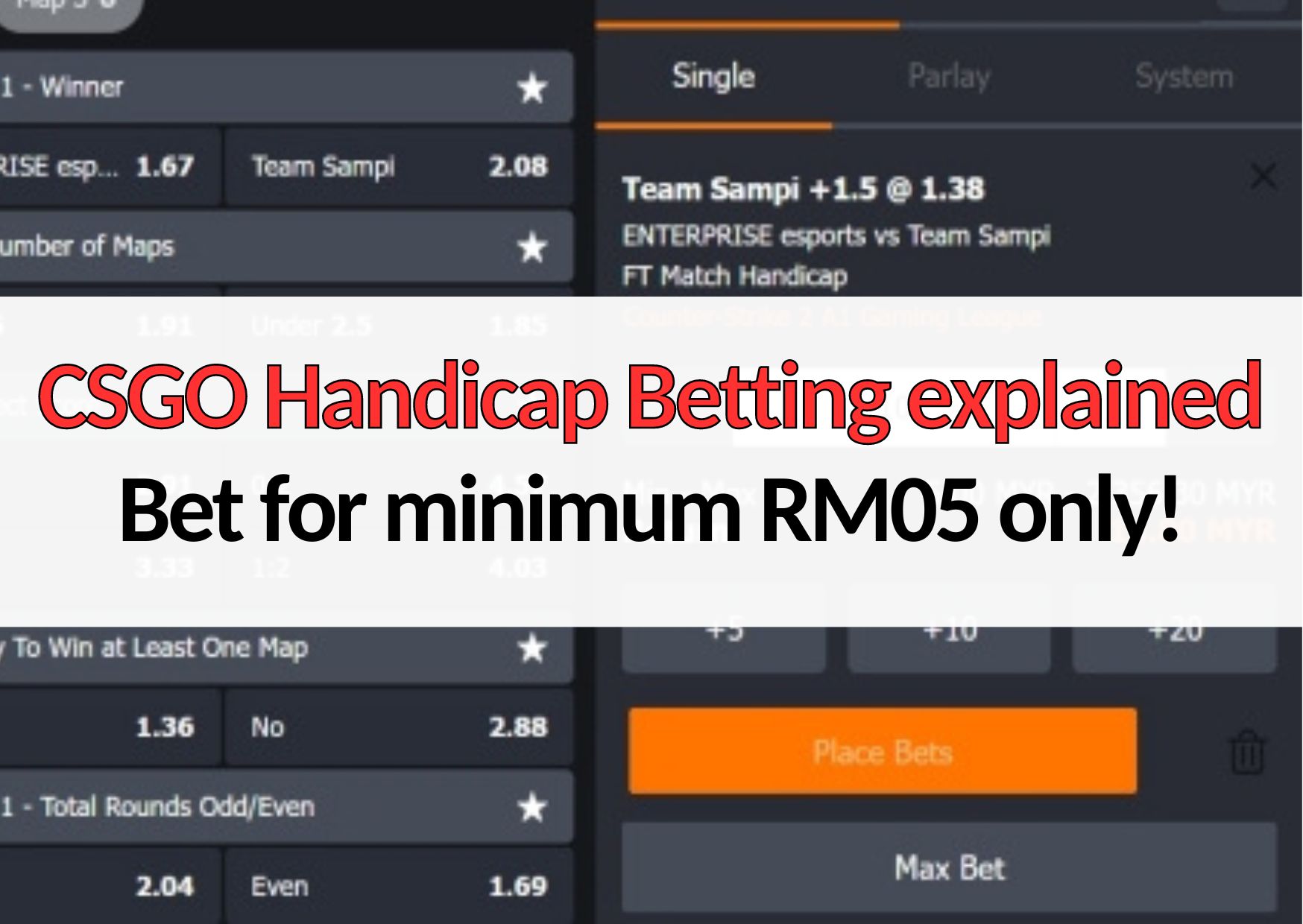Csgo Handicap Betting Explained For Beginners By Experts To Win Big 